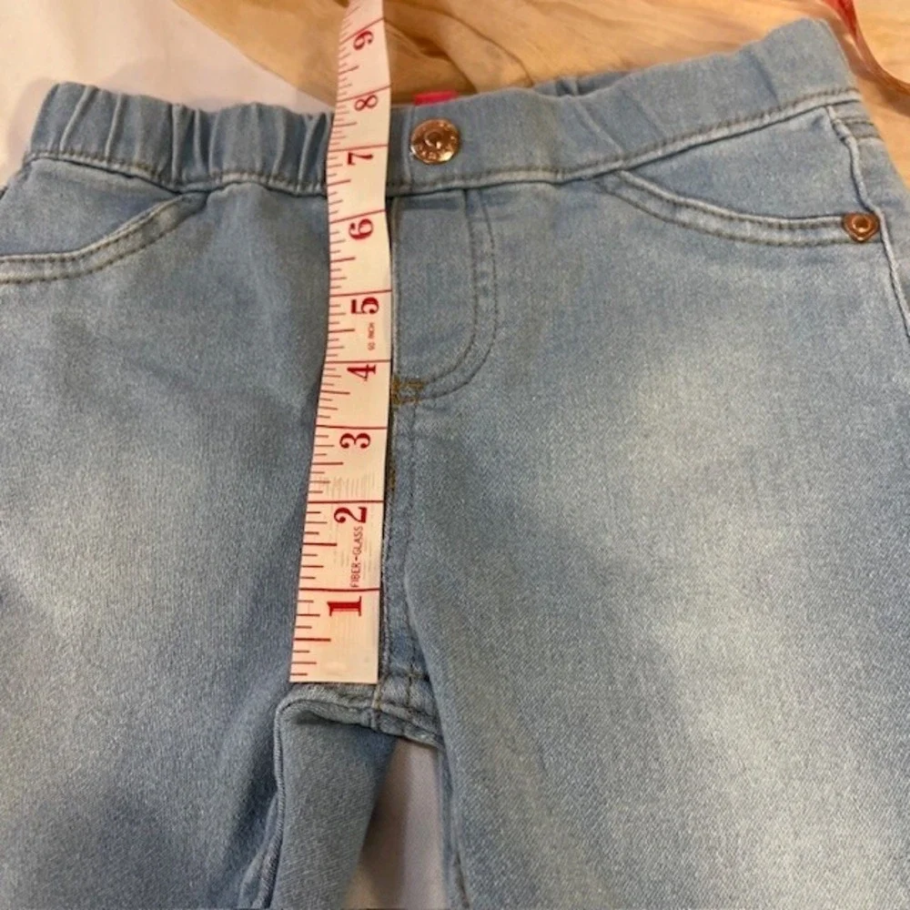 Vince‎ Camuto Girls Light Wash Denim Leggings Size 6T